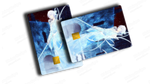 Rukia Kuchiki Bankai Holographic Card Skin — Bleach