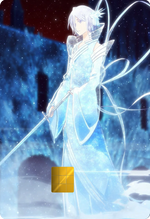 Rukia Kuchiki Bankai Holographic Card Skin — Bleach