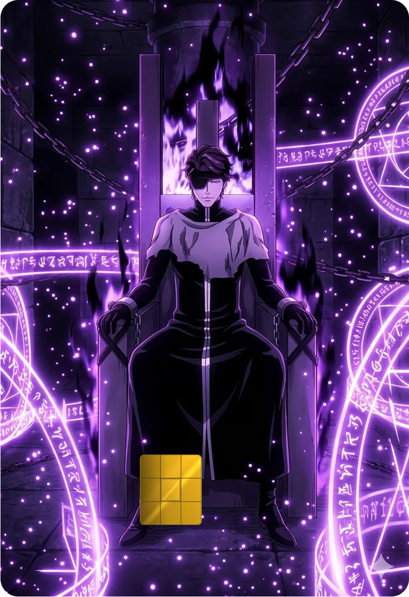 Sosuke Aizen Chairsama Holographic Card Skin — Bleach