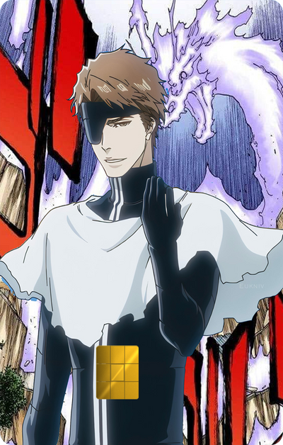 Aizen Sosuke Hado 99 Manga TYBW Holographic Card Skin — Bleach