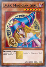 Dark Magician Girl Holographic Card Skin — Yu-Gi-Oh