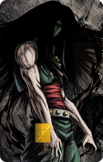 Illumi Zoldyck Silent Nightmare Holographic Card Skin — Hunter x Hunter