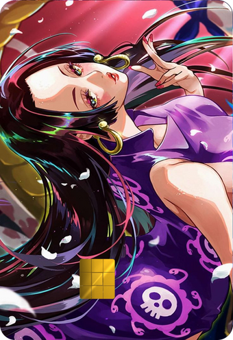 Boa Hancock Holographic Card Skin — One Piece