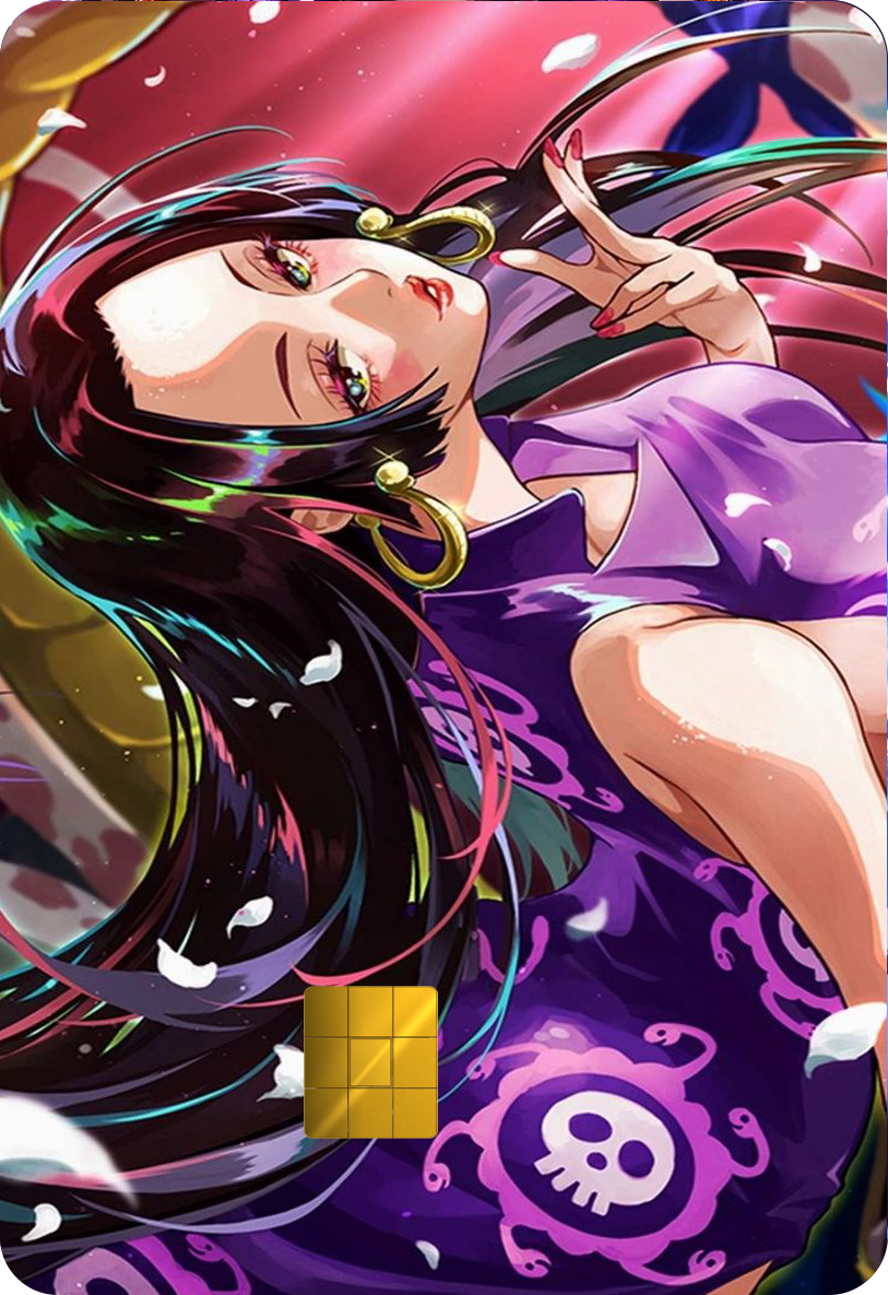 Boa Hancock Holographic Card Skin — One Piece