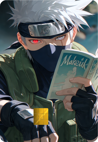 Kakashi Hatake Holographic Card Skin — Naruto Shippuden