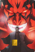 Kenpachi Zaraki Bankai Holographic Card Skin — Bleach
