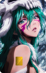 Nelliel Cute Version Holographic Card Skin — Bleach
