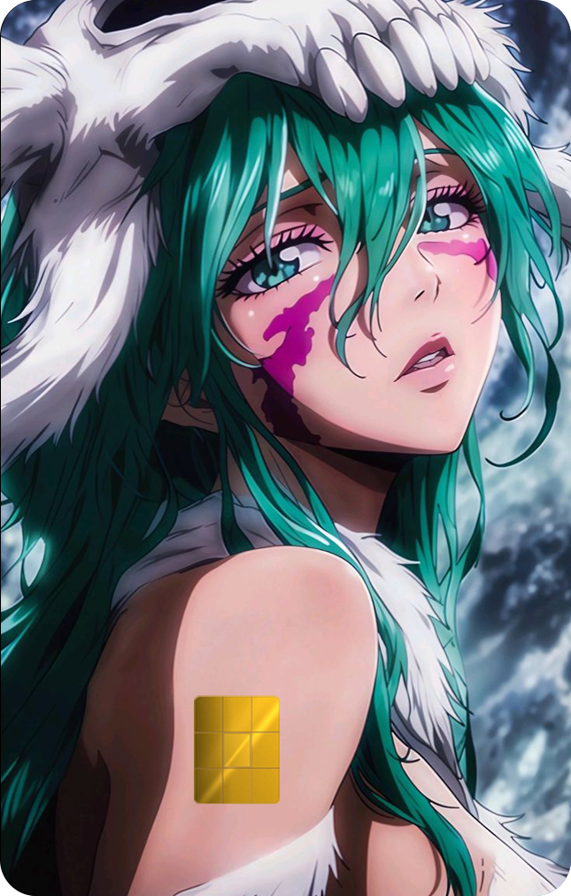 Nelliel Cute Version Holographic Card Skin — Bleach