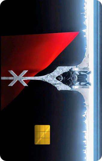 Yhwach Throne Holographic Card Skin — Bleach