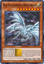 Blue-Eyes Alternative White Dragon Holographic Card Skin — Yu-Gi-Oh