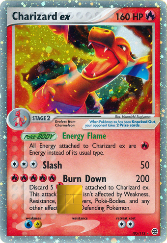 Charizard Expedition Holographic Card Skin — Pokemon