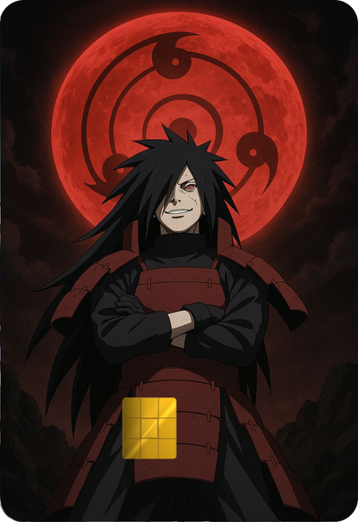 Madara Uchiha Holographic Card Skin — Naruto Shippuden