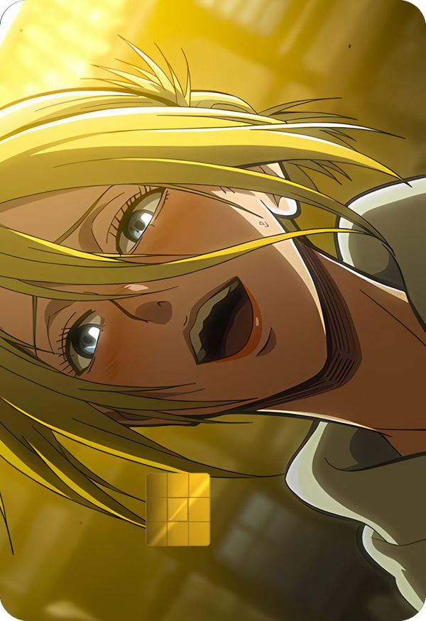 Annie Leonhart Holographic Card Skin — Attack on Titan