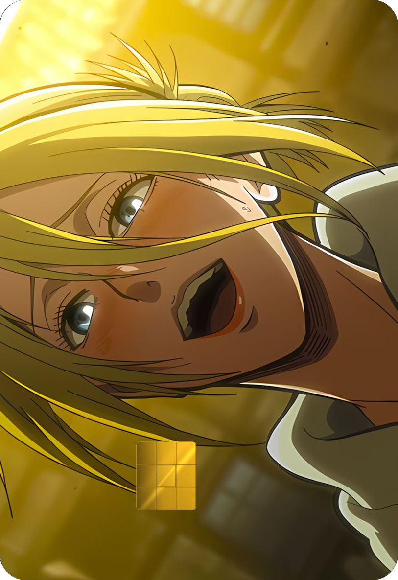 Annie Leonhart Holographic Card Skin — Attack on Titan