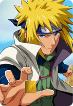 Minato Namikaze Holographic Card Skin — Naruto Shippuden