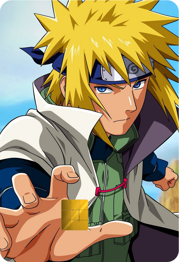 Minato Namikaze Holographic Card Skin — Naruto Shippuden