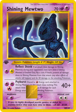 Shining Mewtwo Neo Destiny Holographic Card Skin — Pokemon