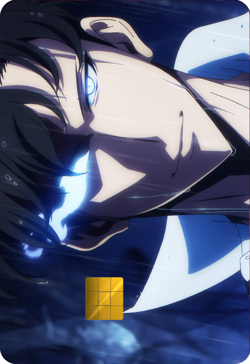 Sung Jinwoo Variant 2 Holographic Card Skin — Solo Leveling