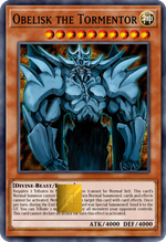 Obelisk the Tormentor Holographic Card Skin — Yu-Gi-Oh Egyptian God