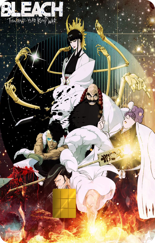 Squad 0 Holographic Card Skin — Bleach