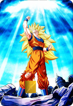 SSJ3 Goku Movie Holographic Card Skin — Dragon Ball Z