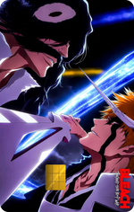 Ichigo vs Yhwach Holographic Card Skin — Bleach