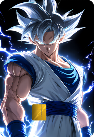 Ultra Instinct Goku Holographic Card Skin — Dragon Ball Super