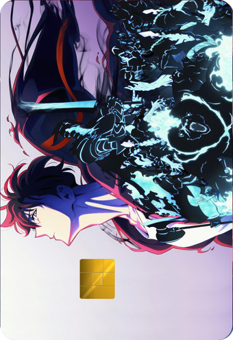 Sung Jinwoo Shadow Army Holographic Card Skin — Solo Leveling