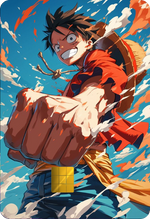 Monkey D. Luffy Holographic Card Skin — One Piece