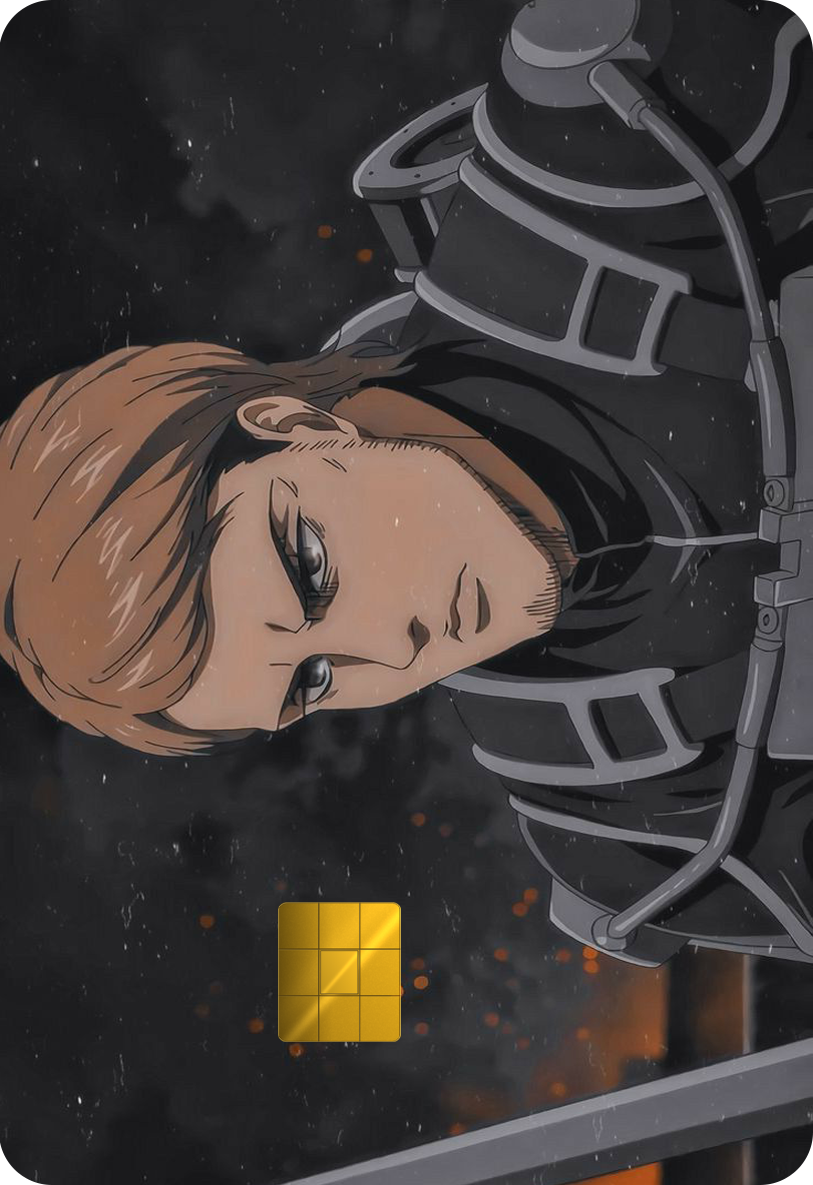 Jean Kirstein Holographic Card Skin — Attack on Titan