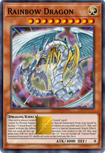 Rainbow Dragon Holographic Card Skin — Yu-Gi-Oh