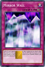 Mirror Wall Holographic Card Skin — Yu-Gi-Oh Trap Card