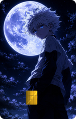 Killua Zoldyck Holographic Card Skin — Hunter x Hunter