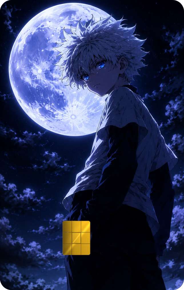 Killua Zoldyck Holographic Card Skin — Hunter x Hunter