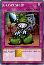 Graverobber Holographic Card Skin — Yu-Gi-Oh Trap Card