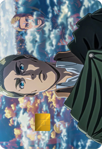Erwin Smith Holographic Card Skin — Attack on Titan
