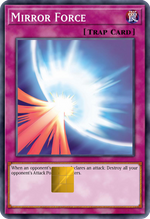 Mirror Force Holographic Card Skin — Yu-Gi-Oh Trap Card