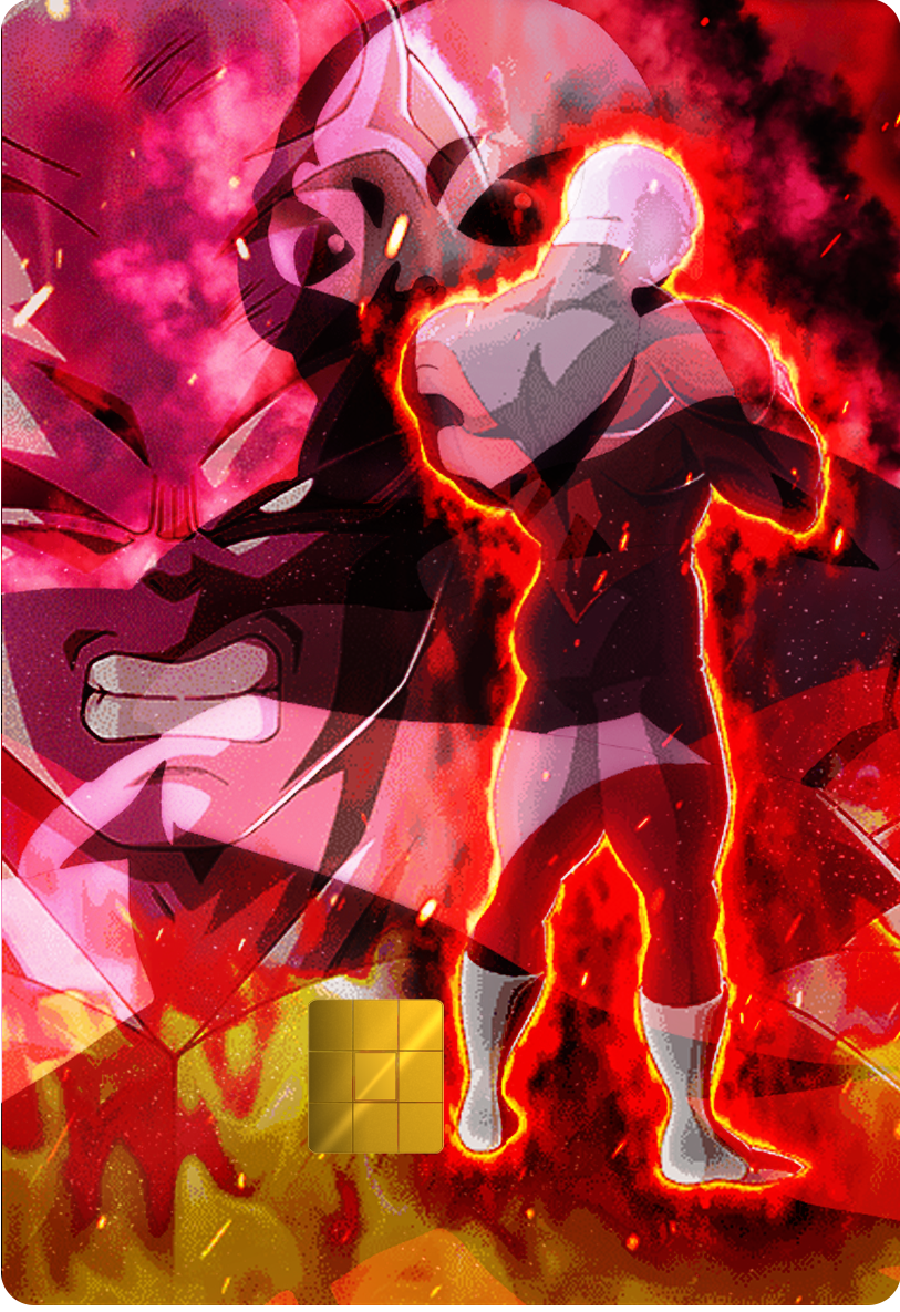 Jiren Holographic Card Skin — Dragon Ball Super