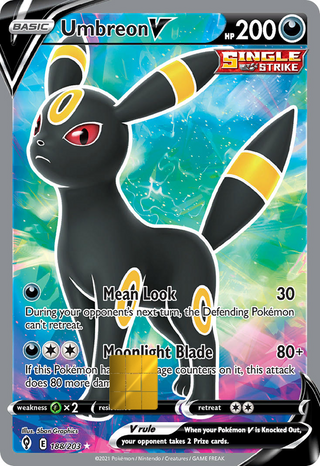 Umbreon V Holographic Card Skin — Pokemon