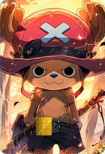 Tony Tony Chopper Holographic Card Skin — One Piece