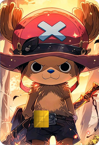 Tony Tony Chopper Holographic Card Skin — One Piece
