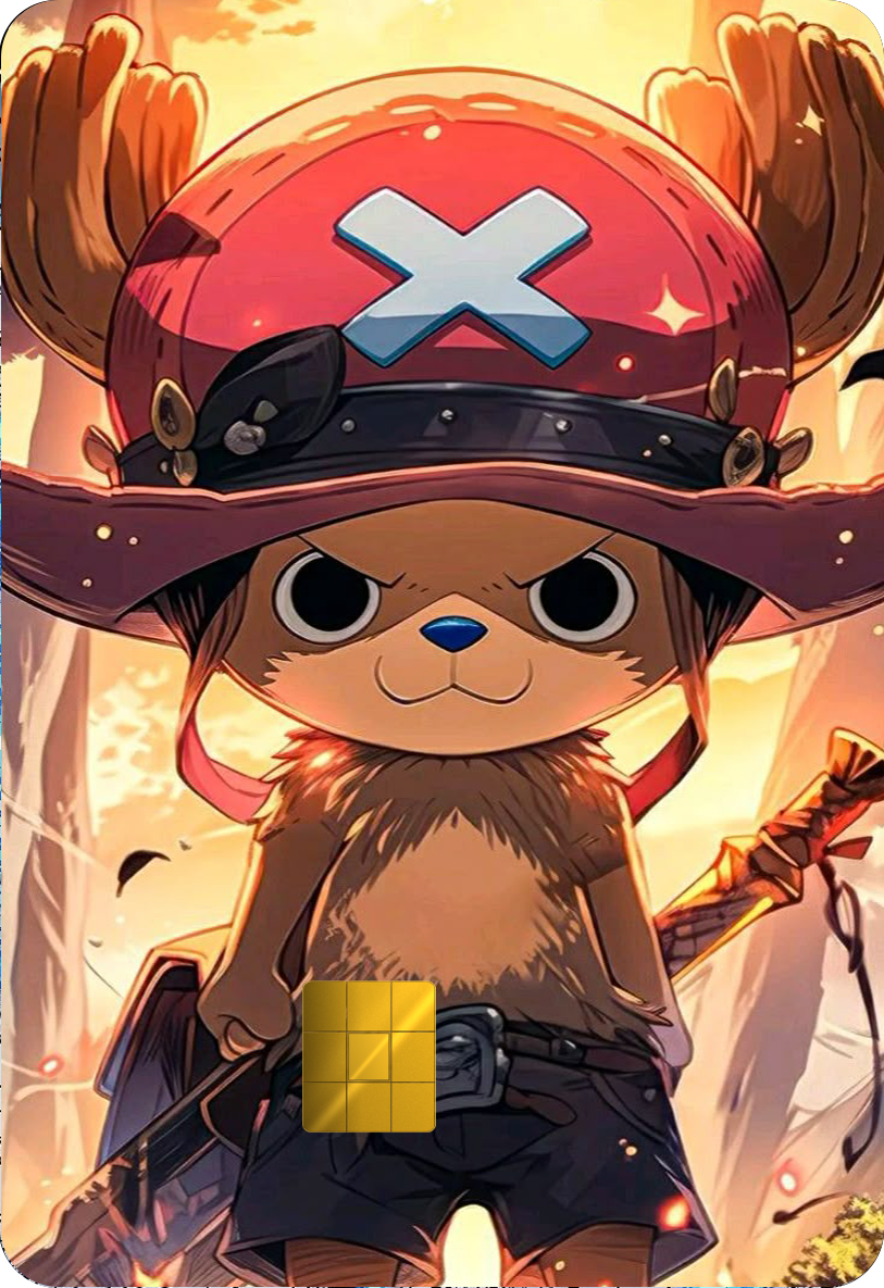 Tony Tony Chopper Holographic Card Skin — One Piece