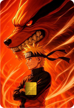 Naruto Uzumaki Holographic Card Skin — Naruto Shippuden