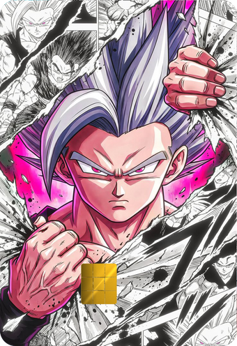 Beast Gohan Manga Holographic Card Skin — Dragon Ball Super