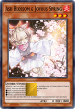 Ash Blossom and Joyous Spring Holographic Card Skin — Yu-Gi-Oh