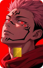 Ryomen Sukuna Holographic Card Skin — Jujutsu Kaisen