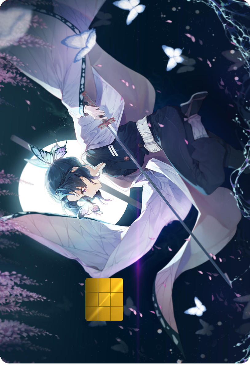 Shinobu Kocho Holographic Card Skin — Demon Slayer