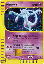 Mewtwo Expedition Holographic Card Skin — Pokemon