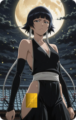 Soifon Holographic Card Skin — Bleach