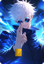 Satoru Gojo Original Holographic Card Skin — Jujutsu Kaisen